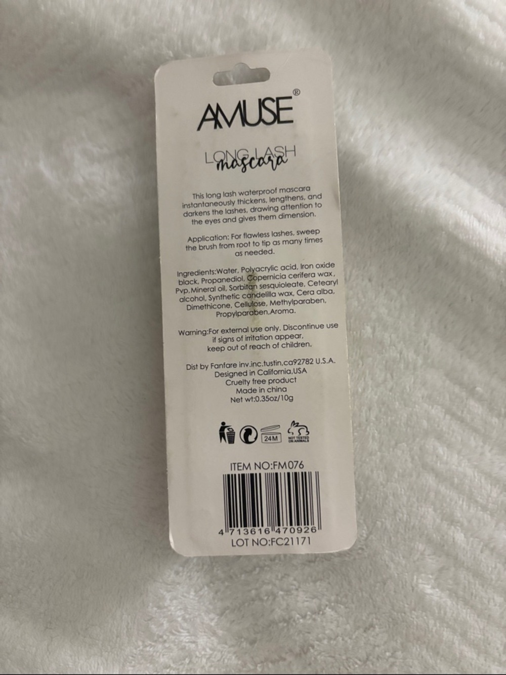 Muse Long Lash Mascara - Gold - Picture 2 of 2